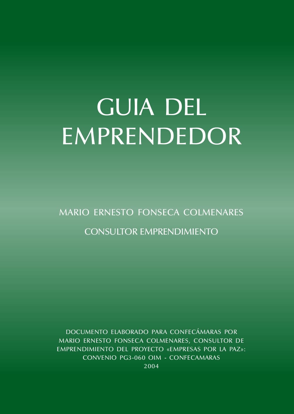 Guía del emprendedor