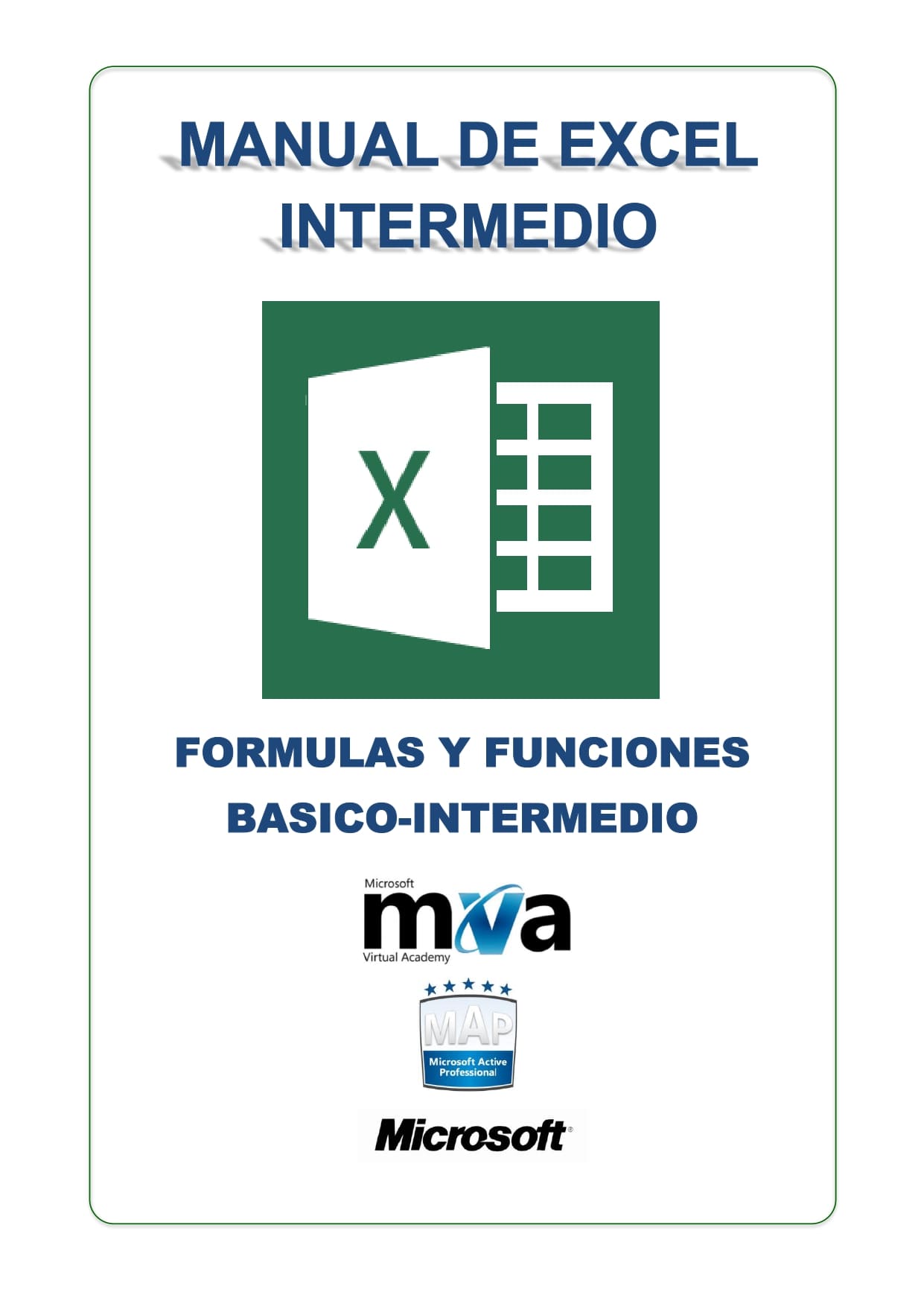 Manual de Excel Intermedio